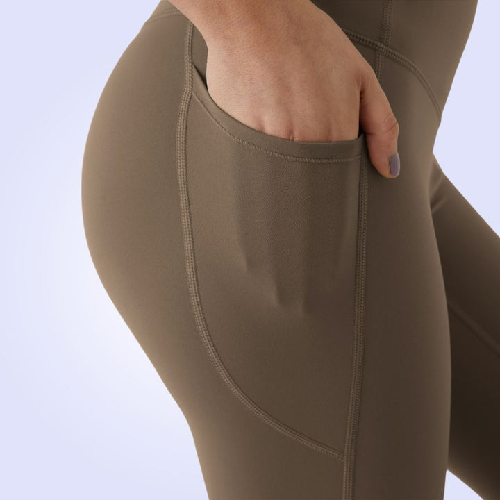 VitalLift™ High Waisted Tummy Control Side Pocket Shaping Training UltraSculpt Leggings