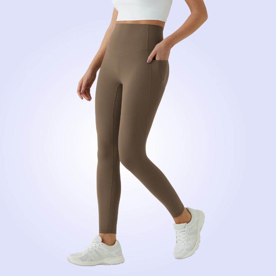 VitalLift™ High Waisted Tummy Control Side Pocket Shaping Training UltraSculpt Leggings
